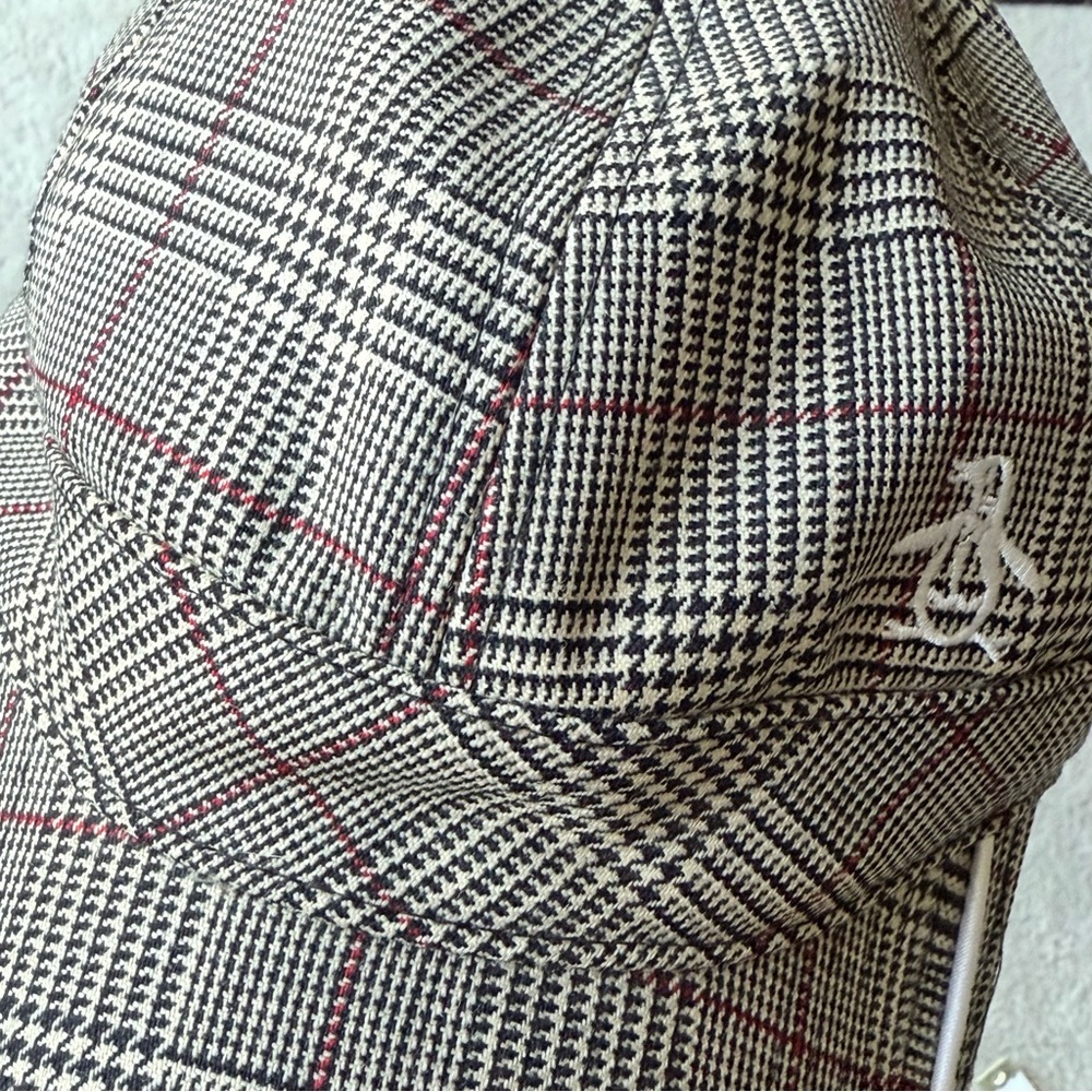 Original Penguin 100% wool Plaid Hat - Picture 5 of 8